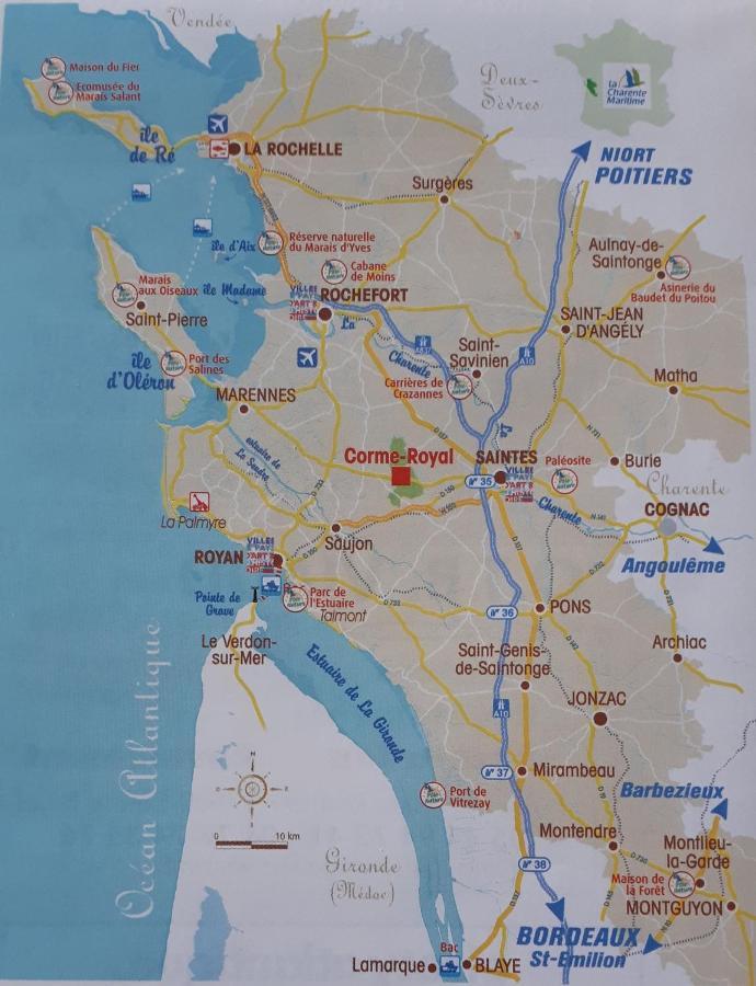 Escapade Entre Vignes Et Mer Corme-Royal 外观 照片